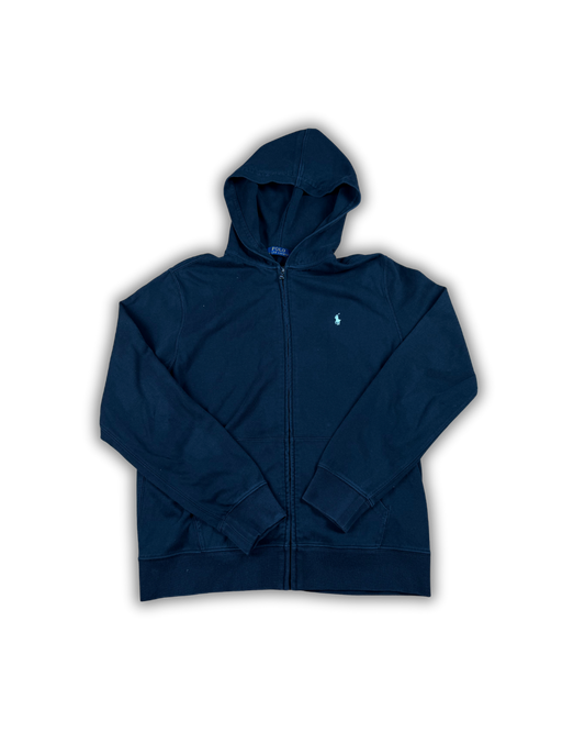 Classic Navy Ralph Lauren Zip Hoodie