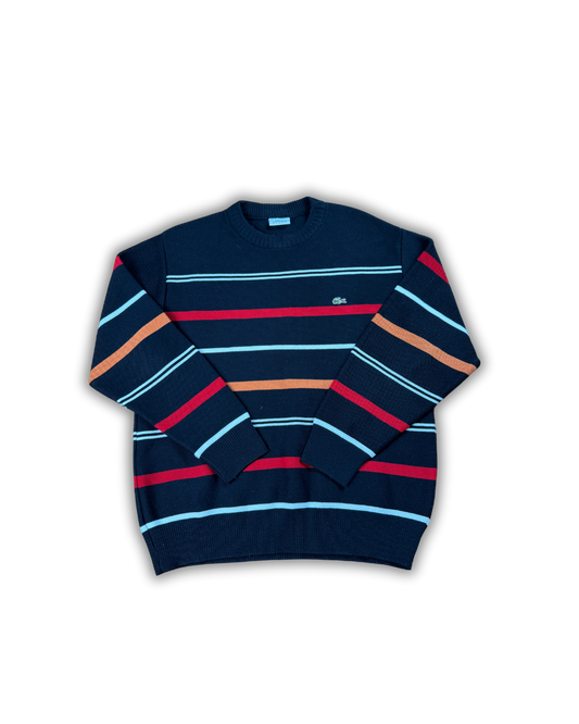 Lacoste Multi-Stripe Knit Sweater