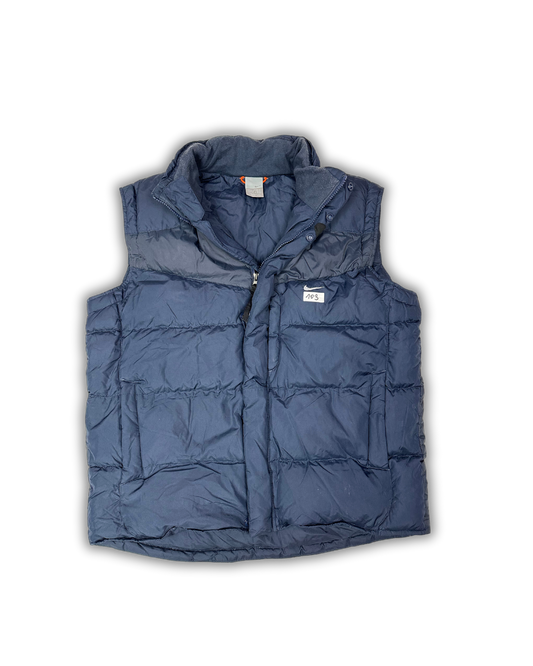 Classic Navy Puffer Vest – Timeless Warmth