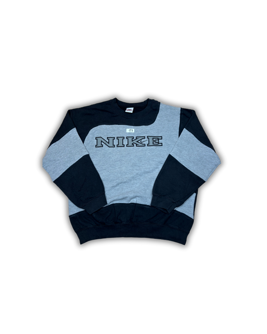 Retro Nike Block Crewneck